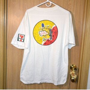 Vintage 2000 The Simpsons 7Eleven Global Fanfest Promo Shirt